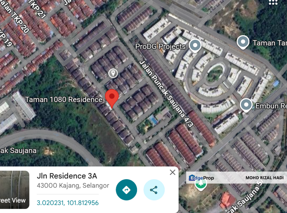 BELOW MARKET RM300K | 3-Storey Freehold Villa @ 1080 Residence, Kajang, Selangor, Kajang
