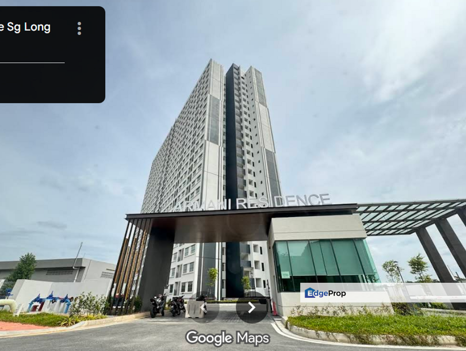 Residensi Armani Bandar Sg Long (900sqft) - Freehold High Floor Auction Unit, Selangor, Kajang