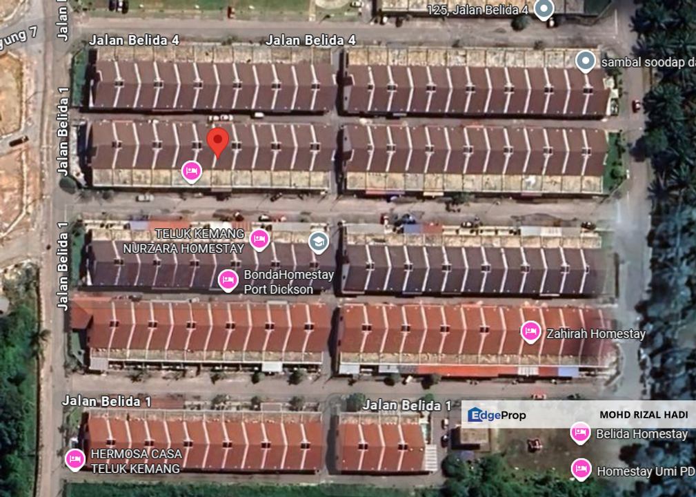 RUMAH TERES 1-TINGKAT @ TAMAN BELIDA, PD (LELONG), Negeri Sembilan, Port Dickson