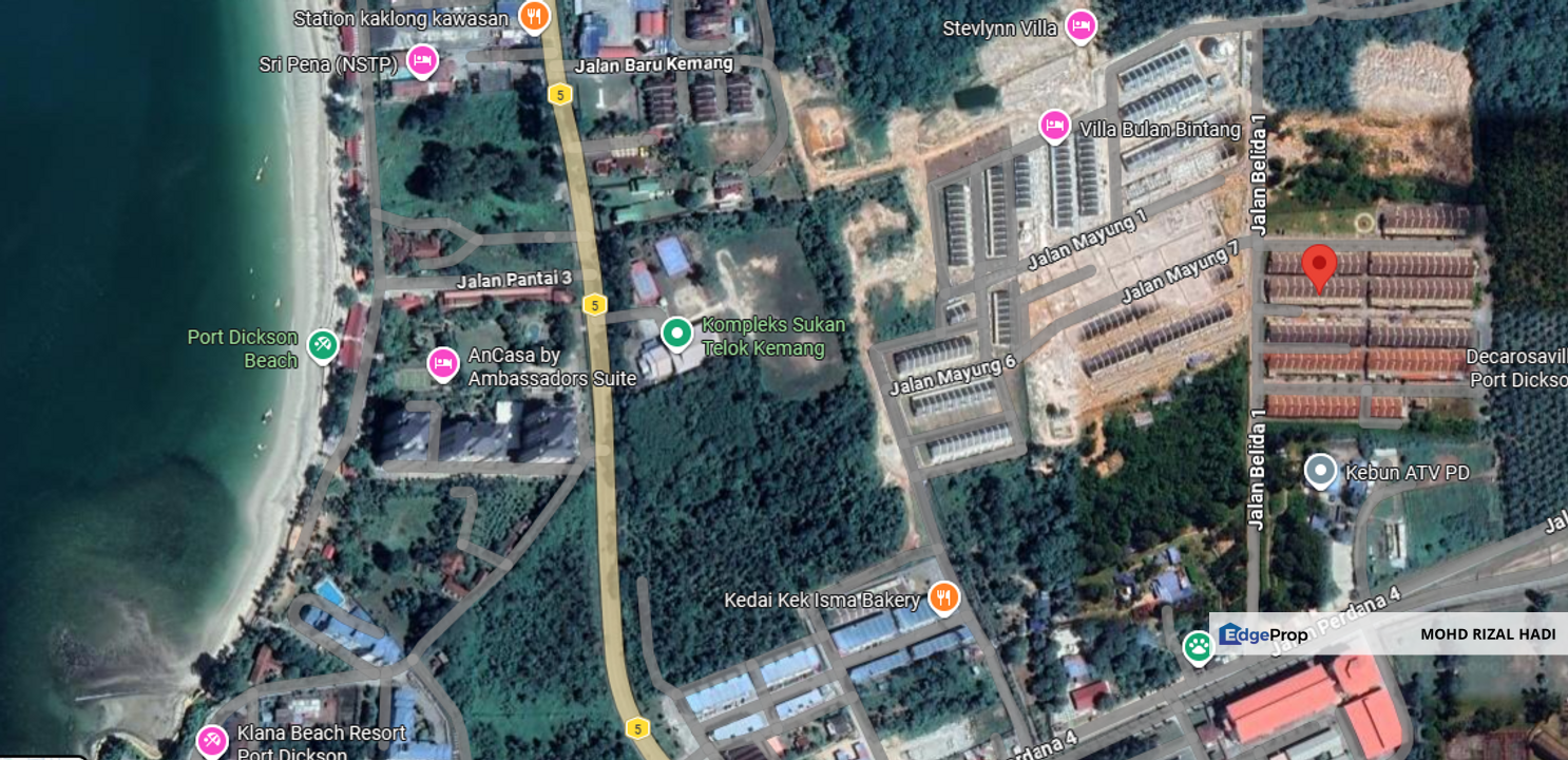 RUMAH TERES 1-TINGKAT @ TAMAN BELIDA, PD (LELONG), Negeri Sembilan, Port Dickson