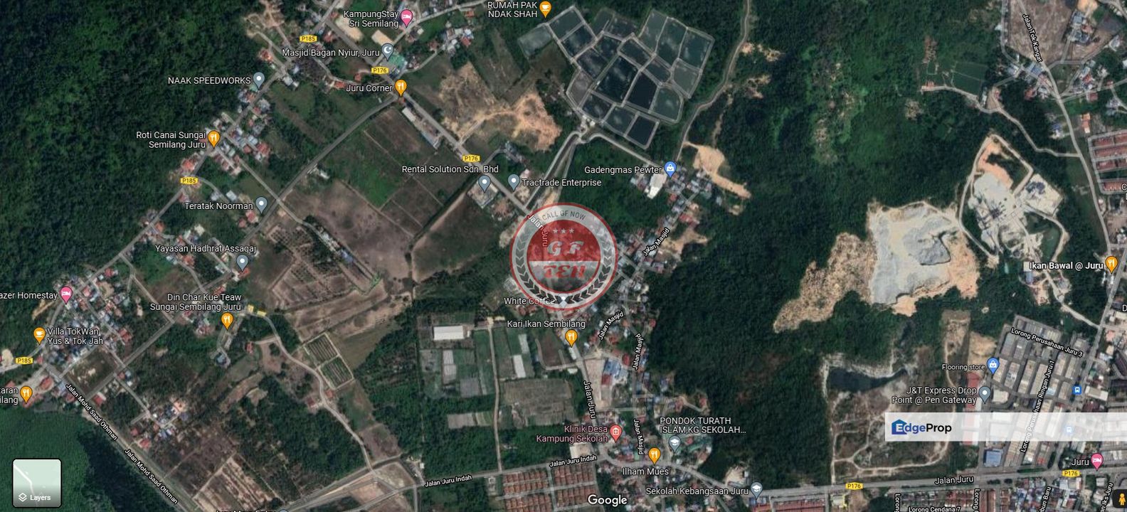 Residential Land | Bungalow Lot | Juru , Penang, Bukit Mertajam