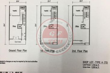 3 Storey Shop Vervea | Batu Kawan