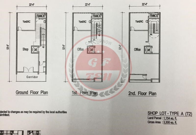 3 Storey Shop Vervea | Batu Kawan