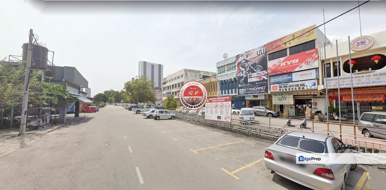 3 Storey Shop Bagan Baru | Spare parts Street, Penang, Butterworth