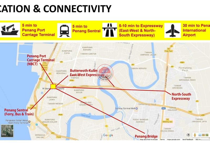 4 Storey Shop Bagan Baru | Spare Parts Street