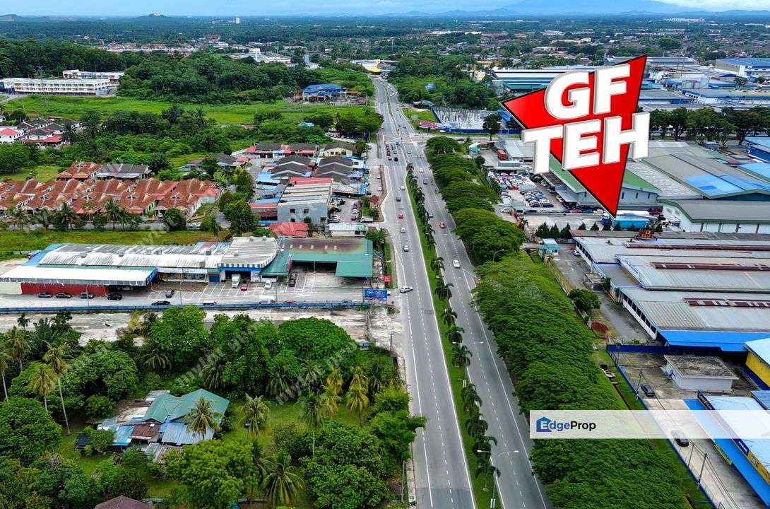 2.84 acres Kulim Main road | Town area | Commercial Land Near Industrial area | Kedah Rm57psf, Kedah, Lunas