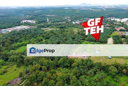 16.15 acres | 350m from main road | near Bukit Teh | Bukit Mertajam Rm25psf, Penang, Bukit Mertajam
