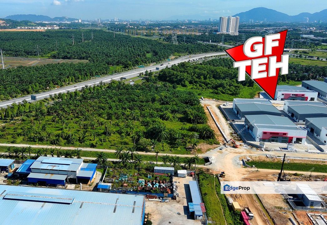 9.7 acre First Grade | Industrial Land | Valdor | Batu Kawan | Sungai Jawi | Simpang Ampat Rm150psf, Penang, Simpang Ampat