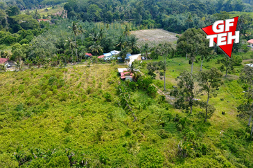 5.8 acres Agricultural Land | 770m from mainroad | small house | Kuala Kangsar Rm3psf