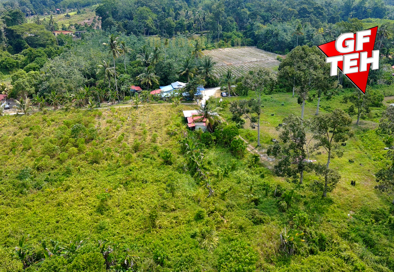 5.8 acres Agricultural Land | 770m from mainroad | small house | Kuala Kangsar Rm3psf
