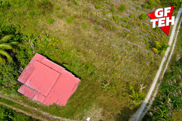 5.8 acres Agricultural Land | 770m from mainroad | small house | Kuala Kangsar Rm3psf