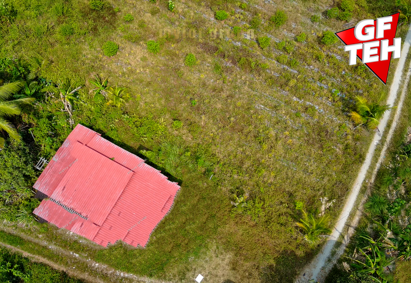 5.8 acres Agricultural Land | 770m from mainroad | small house | Kuala Kangsar Rm3psf