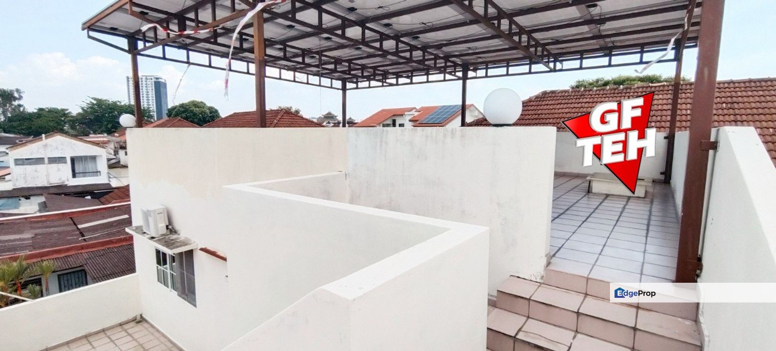 Rooftop Terrace |  Double Storey Semi-D House | Taman Goh Guan Ho | Ayer Itam  | Penang , Penang, Ayer Itam