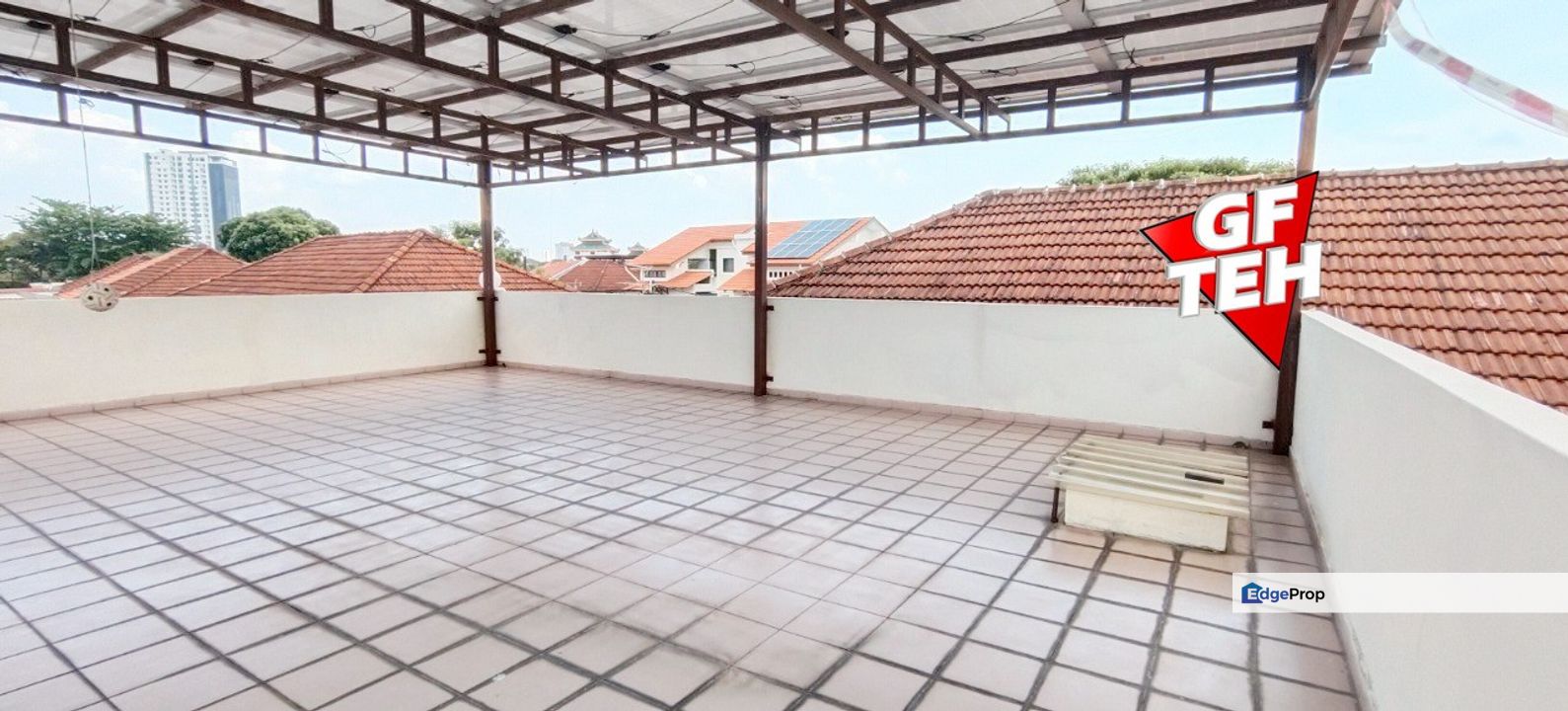 Rooftop Terrace |  Double Storey Semi-D House | Taman Goh Guan Ho | Ayer Itam  | Penang , Penang, Ayer Itam