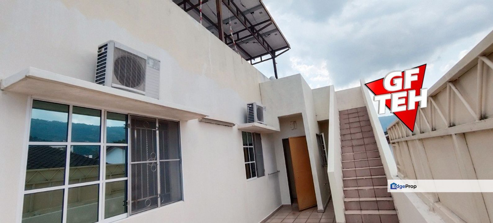 Rooftop Terrace |  Double Storey Semi-D House | Taman Goh Guan Ho | Ayer Itam  | Penang , Penang, Ayer Itam