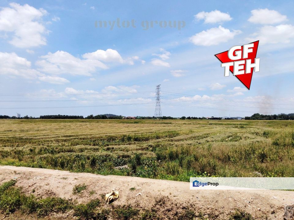 2.47 acre | Paddy Field | Agricultural Land | Permatang Pauh | Bukit Mertajam | Penang RM16 psf L, Penang, Permatang Pauh