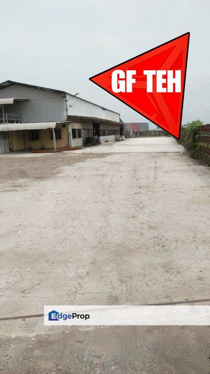 Industrial Land with Detached Factory | CCC Approval | Juru | Penang o , Penang, Simpang Ampat