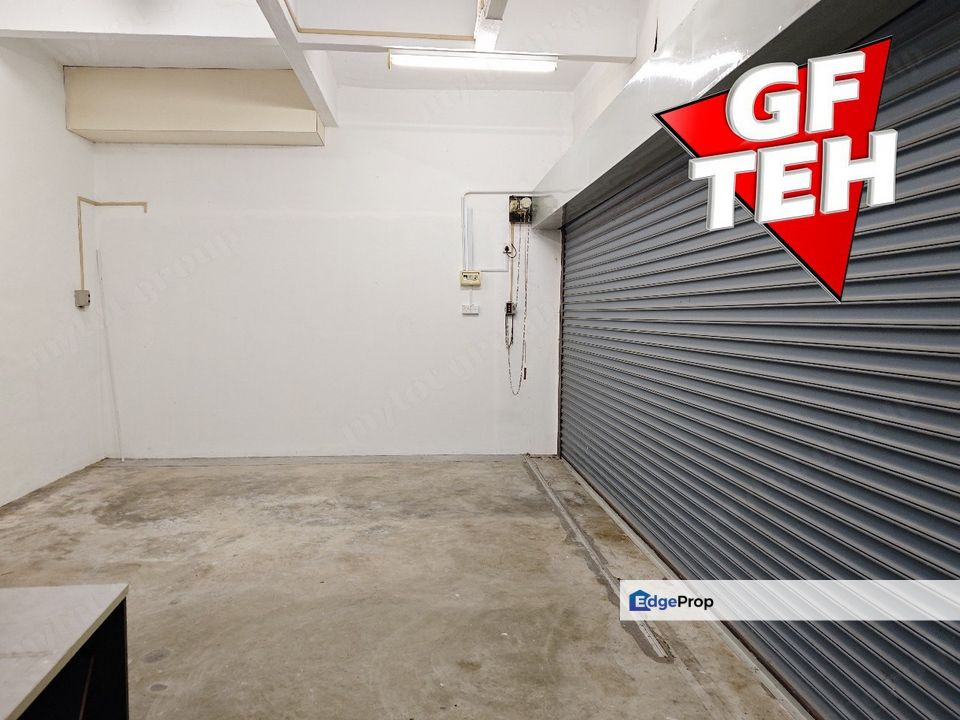 Motorised Roller Shutter | 2 Units Adjoining | Shop Lot | Flat Ground Floor | Bukit Jambu | Bayan Lepas | Penang, Penang, Relau