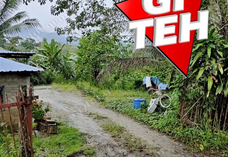 5.8 acres Agricultural Land | 770m from mainroad | small house | Kuala Kangsar Rm3psf