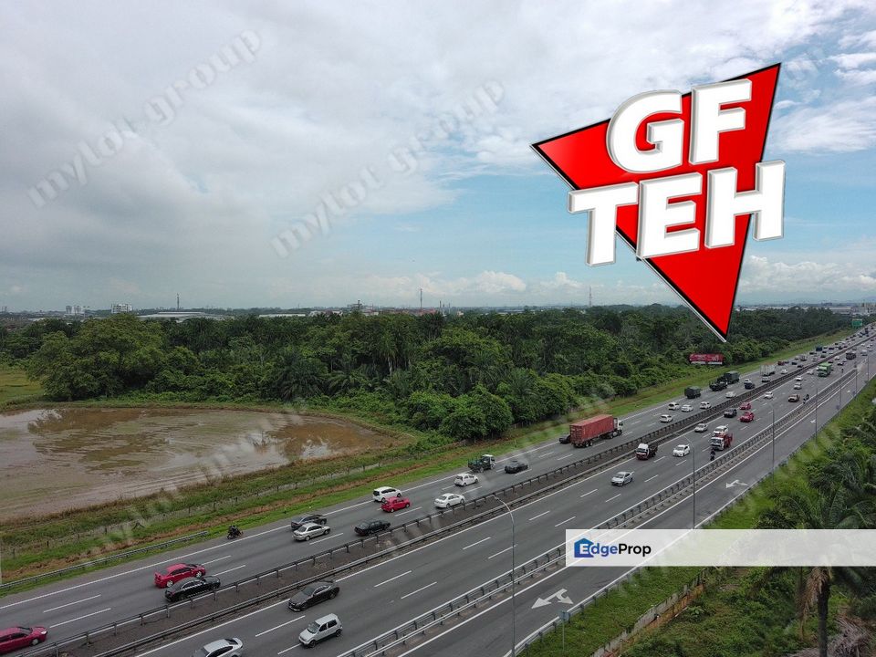 1.85 acre Commercial Land NS Highway Sg Dua 65psf, Penang, Butterworth