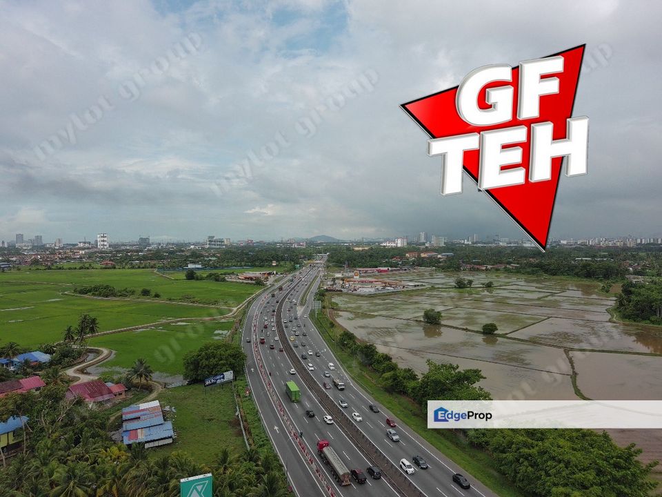 1.78 acre Commercial Land NS Highway Sg Dua 58psf, Penang, Sungai Dua (Mainland)