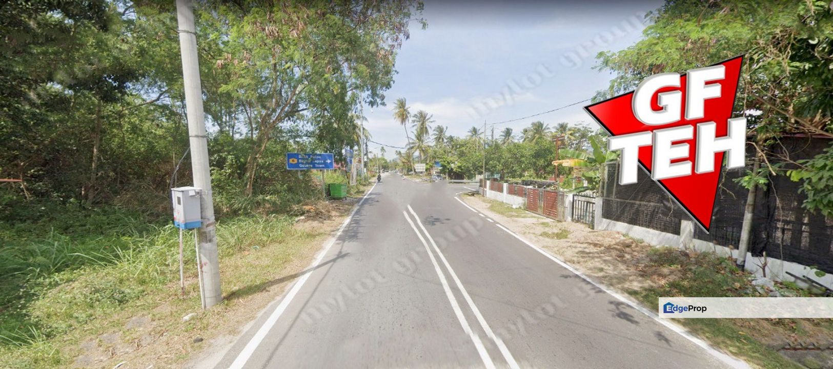 20125sf Residential Land | Mainroad | Bungalow Lot | Sungai Burung | Balik Pulau | Penang Rm55psf, Penang, Balik Pulau