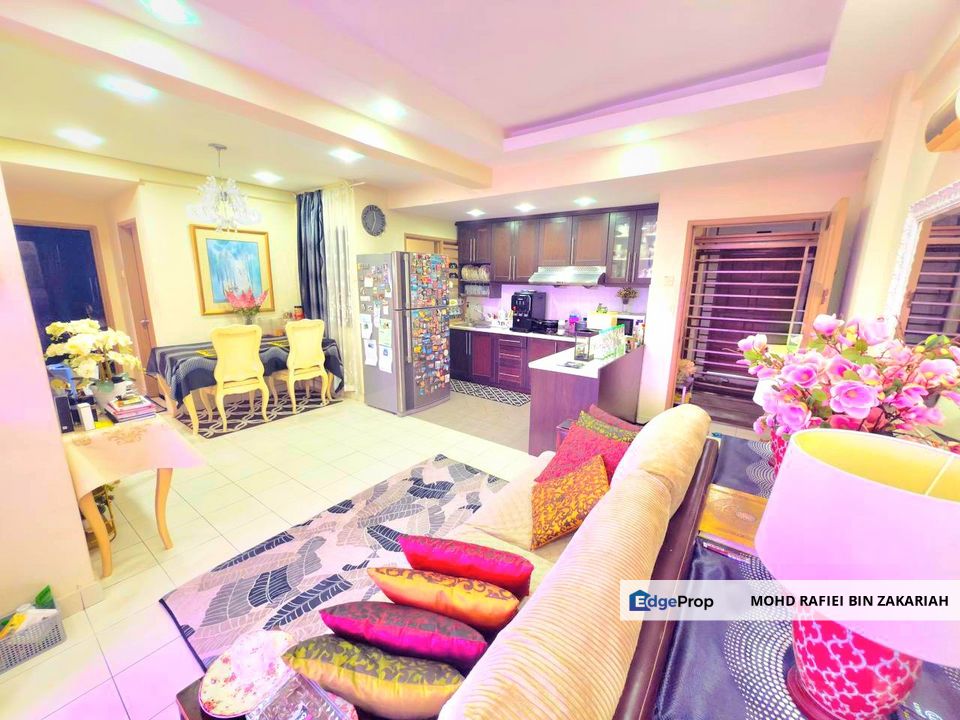 Renovated unit Pangsapuri Saujana Gombak, Taman Pinggiran Batu Caves Selangor Flexible Deposit, Selangor, Batu Caves 