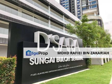 [FULLY FURNISHED] D'Sara Sentral Serviced residence (SOVO unit) Tenanted, Selangor, Sungai Buloh