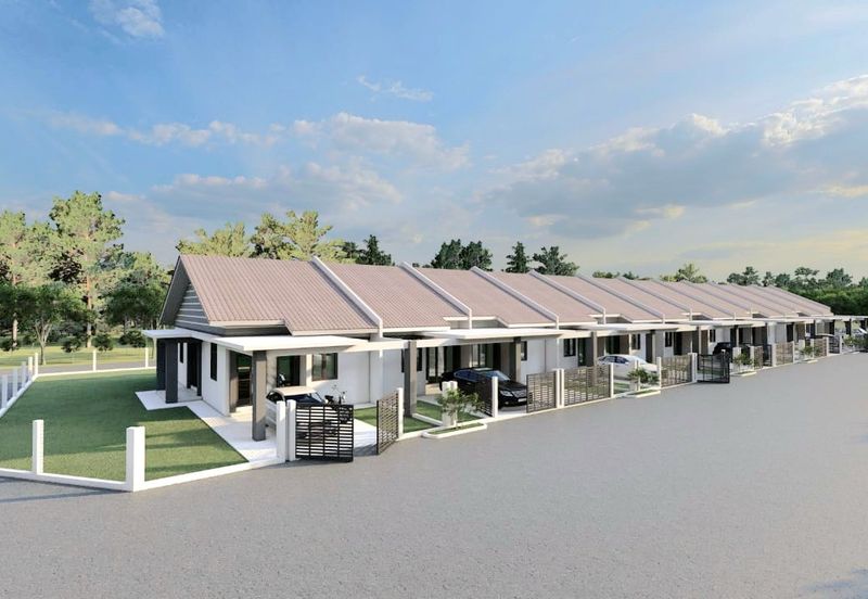 (Zero Deposit) Projek Perumahan Teres Setingkat Taman Jelatok Tanah Merah, Kelantan.