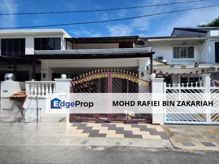 FACING OPEN Double Storey Terrace House Taman Karak Utama Batu Caves, Kuala Lumpur, Gombak