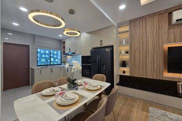 Double Storey Townhouse Aludra Residence Cyberjaya Persiaran Cyber Valley 3 For Sale