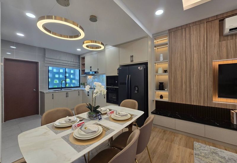 Double Storey Townhouse Aludra Residence Cyberjaya Persiaran Cyber Valley 3 For Sale