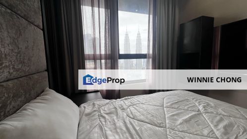 10 Mins walk to klcc, MRT with unblock klcc view, Kuala Lumpur, KLCC
