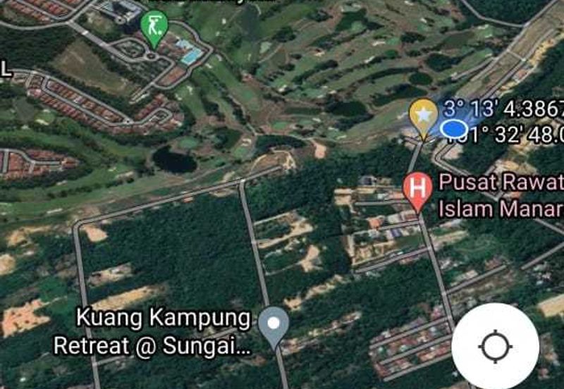 Kuang Freehold land facing Golf Course