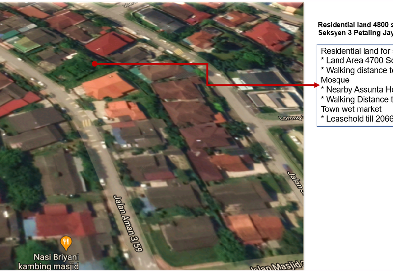 Petaling Jaya Section 3  near PJ Old Town