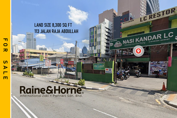 Jalan Raja Abdullah KL City  Commercial 3 Storey for Sale