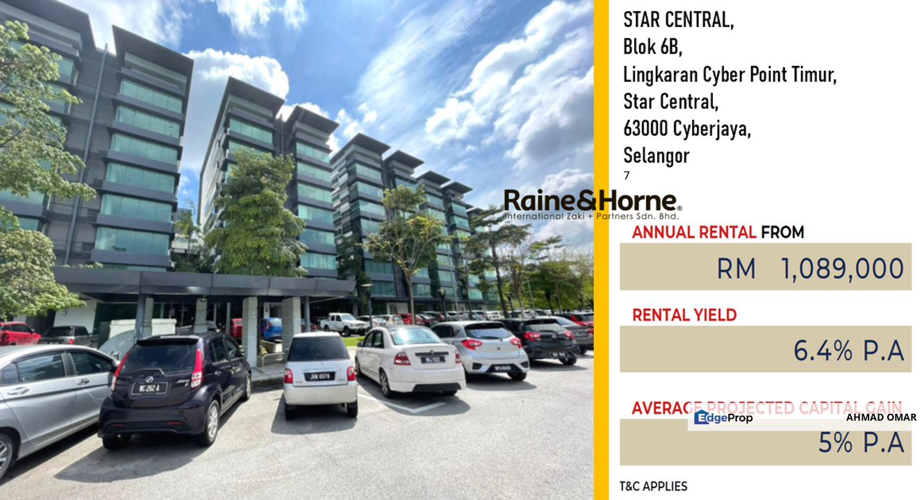 Star Central Semi D Office Tenanted, Selangor, Cyberjaya