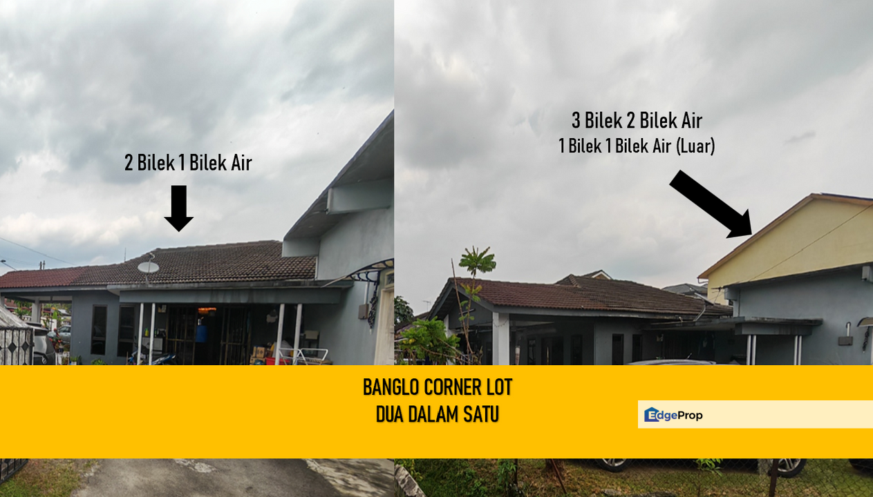 Petaling Jaya Seksyen 3 near PJ Old Town  Big land 2house in 1 bungalow, Selangor, Petaling Jaya