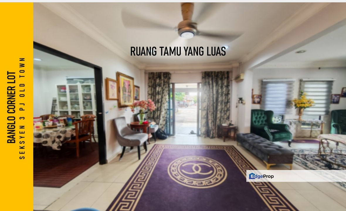 Petaling Jaya Seksyen 3 near PJ Old Town  Big land 2house in 1 bungalow, Selangor, Petaling Jaya