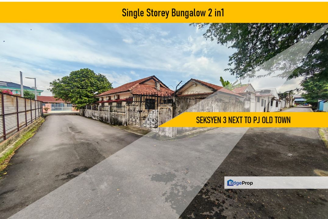 Bungalow Single Sty Seksyen 3 Petaling Jaya, Selangor, Petaling Jaya