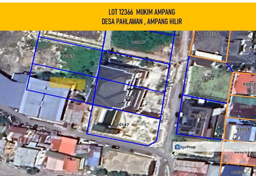 Ampang Hilir , Desa Pahlawan Huge Land  9,900 Sq.Ft, Kuala Lumpur, Ampang Hilir