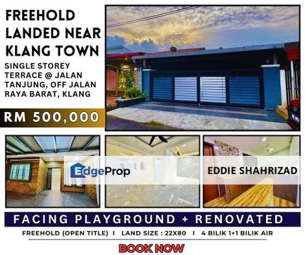 Jalan Raya Barat Klang 1stry Terrace, Selangor, Klang