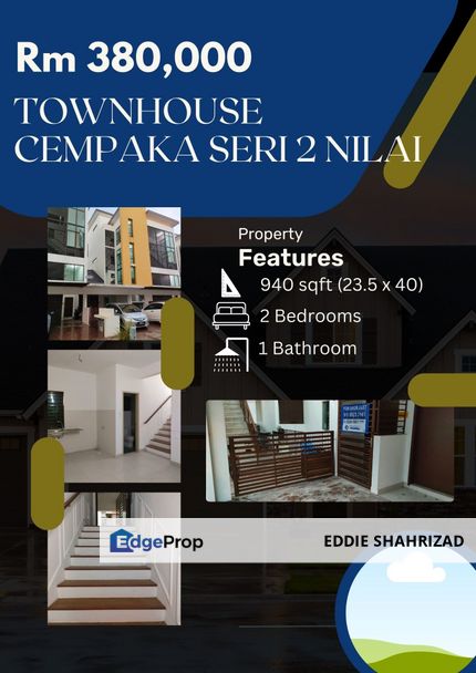 Townhouse Cempaka Seri 2 Nilai, Negeri Sembilan, Seremban