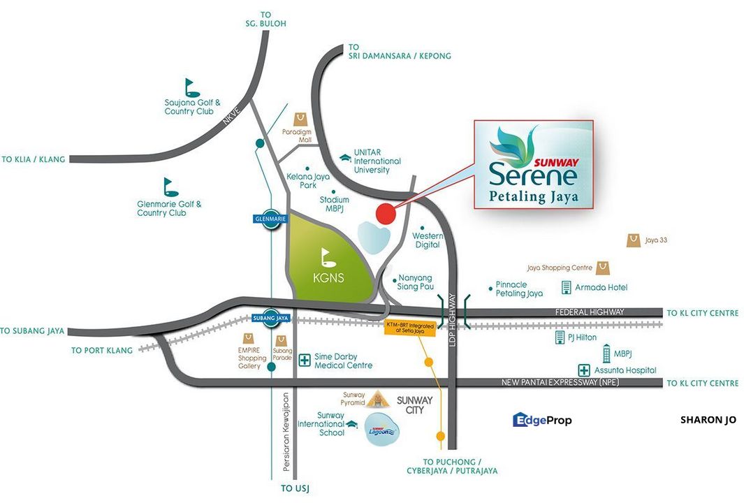 Sunway Serene, Jalan Kelana Jaya, Selangor, Kelana Jaya