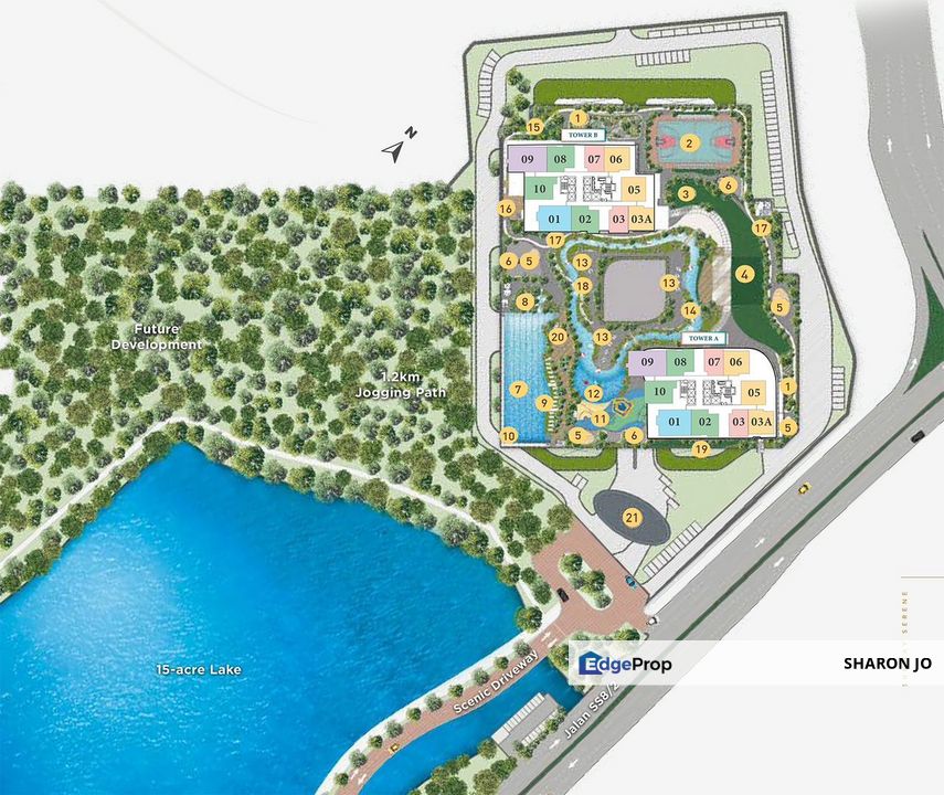 Sunway Serene, Jalan Kelana Jaya, Selangor, Kelana Jaya