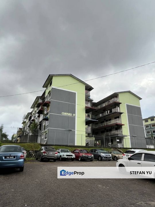 Taman Cempaka Flat / Renovated / Full Loan , Johor, Johor Bahru