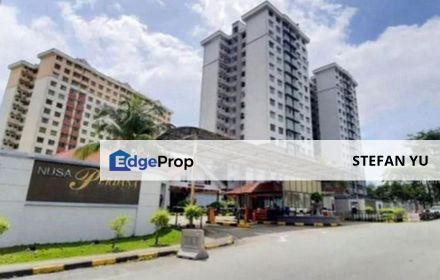 Nusa Perdana Services Apartment , Full Loan , Johor, Gelang Patah