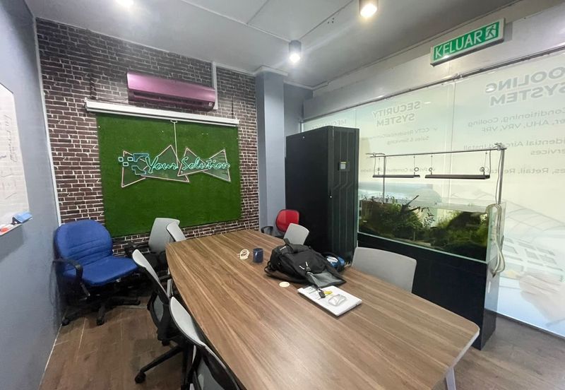 Hot Area Facing Open Main Road Double Storey Intermediate Shop Office Laman Glenmarie Shah Alam Selangor