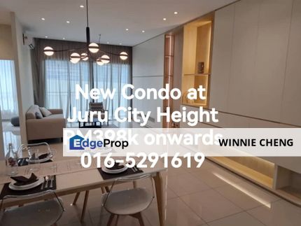 New Condominium One City Height at Juru, Bukit Minyak For Sale, Penang, Bukit Minyak