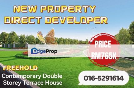 Contemporary Double Storey Terrace Project by Prestigious Developer, Penang, Sungai Jawi